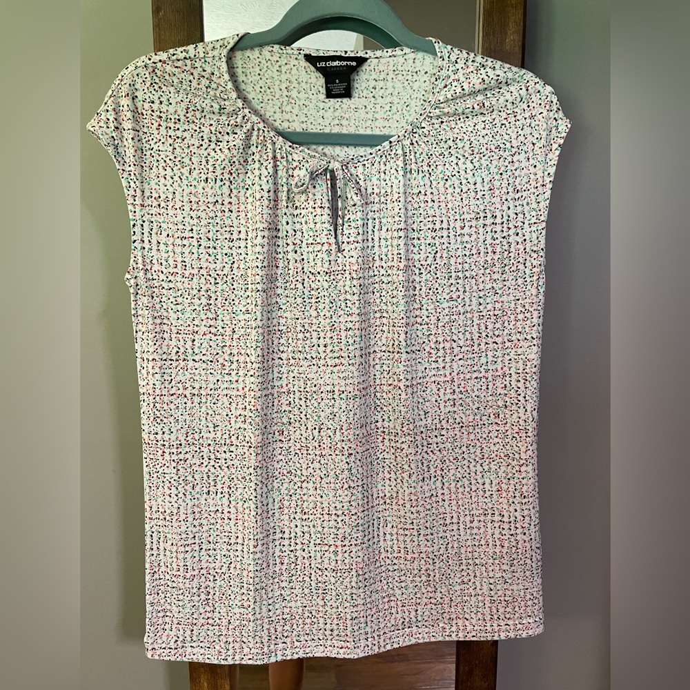 Liz Claiborne, small, sleeveless blouse